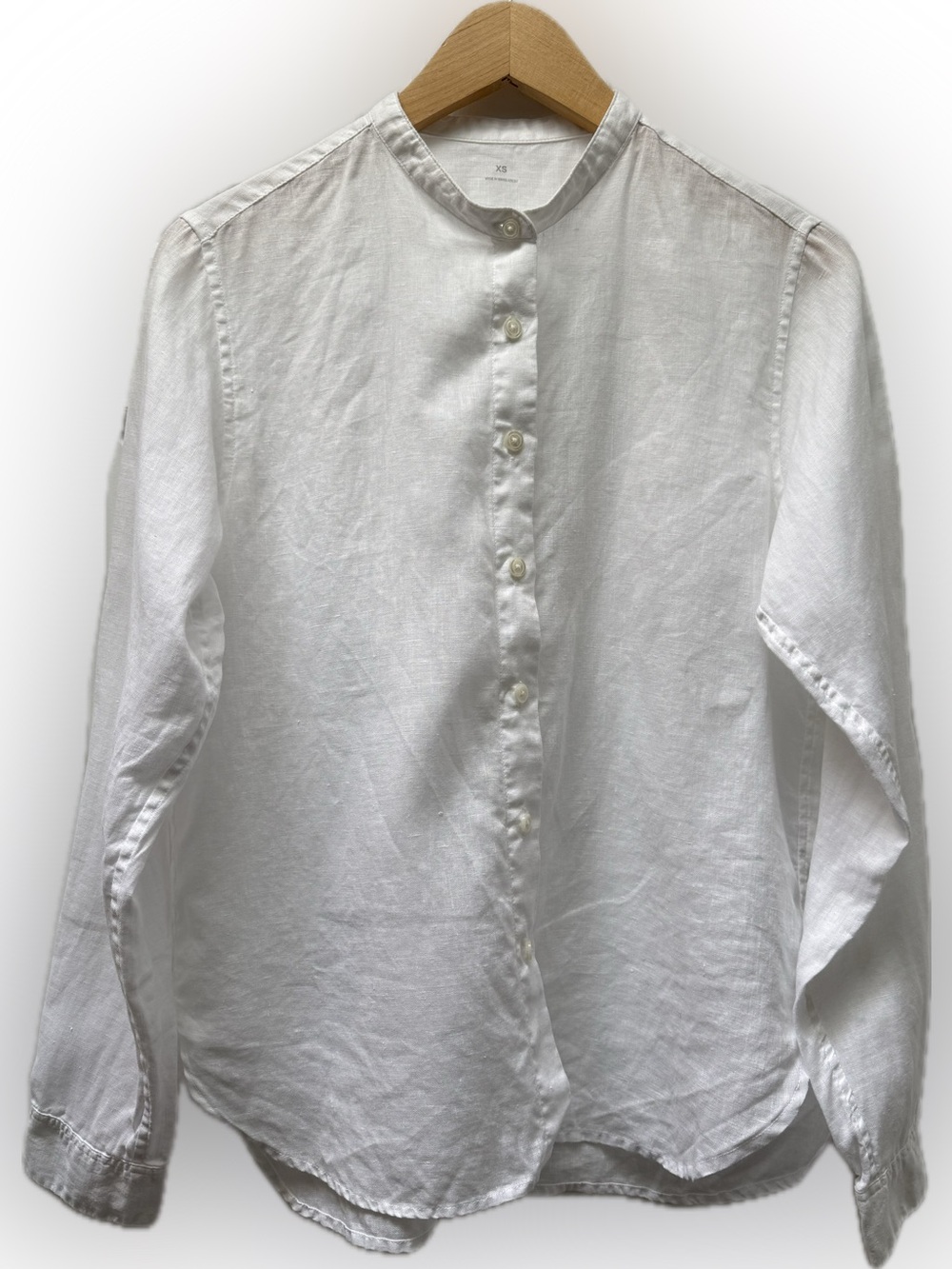 MUJI White Linen Shirt
